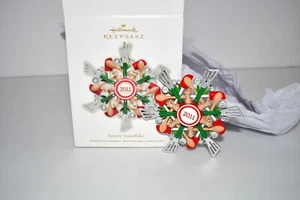 Hallmark 2011 Keepsake Ornament Savory Snowflake Kitchen Utensils #QXG4147 NIB D - Picture 1 of 3
