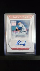 2022 National Treasures Nolan Ryan Hall of Fame Signatures Auto /25 - Texas