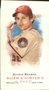 2007 (NATIONALS) Topps Allen and Ginter Mini A and G Back #3 Austin Kearns