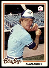 1978 Topps 319 Alan Ashby   Toronto Blue Jays  Baseball Card