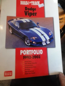DODGE VIPER ROAD & TRACK PORTFOLIO 1992-2002 - Picture 1 of 7