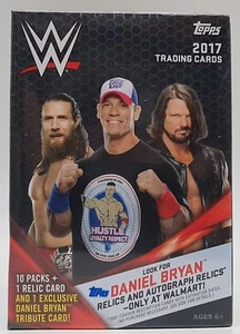 Topps Wrestling 2017 Trading Card Box WWE Blaster 1 Relic Per Box - Picture 1 of 5