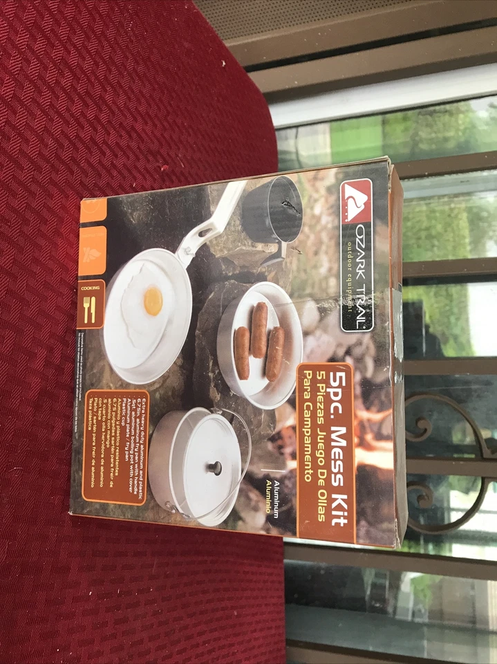 Ozark Trail 5pc Heavy Duty Aluminum Mess Kit