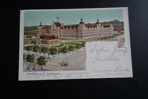 48601 Ak Gruß aus Naumburg a.S. Kadettenanstalt 1902 - Bild 1 von 2