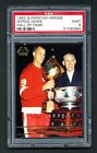1992 SUPERSTAR HEROES GORDIE HOWE HALL OF FAME AILES ROUGES PSA 9 COMME NEUF