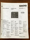 Sanyo Dcx2670 Stereo Service Manual Original
