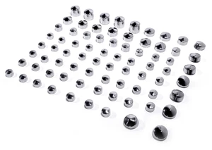 Schrauben Abdeckungen für Harley Davidson Dyna 2000- Chrom Twin Cam Bolt Cover - Bild 1 von 1