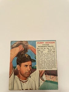 1952 Red Man Set-Break #NL5 Murry Dickson - Picture 1 of 2