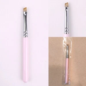 Koyudo C013P abgewinkelte Brauenbürste / Koyudo C Standard Serie Pink Kumano Fude Japan - Bild 1 von 1