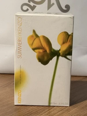 KENZO SUMMER BY KENZO EDP 2,5 oz/75 ml. Descatalogado. RARO. Tamaño completo. Francia.NUEVO EN CAJA Foto 1 de 4