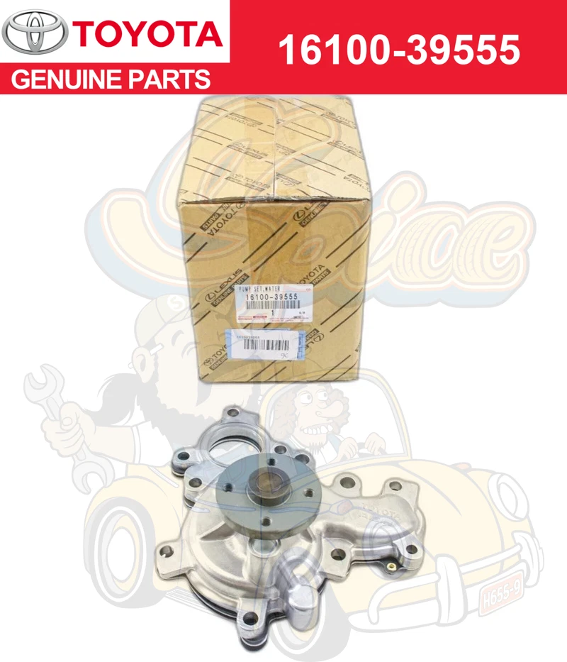 Nueva bomba de agua genuina Toyota Tundra Sequoia 4,6 L Lexus GX460 16100-39555 Foto 1 de 4