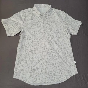 Lululemon Shirt Mens Large Airing Easy Button Up Stretch performance - Picture 1 of 7