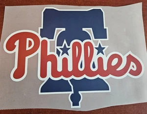 Philadelphia Phillies 10" DTF Heat Transfer Iron On FREE Shipping (C3) - Picture 1 of 1