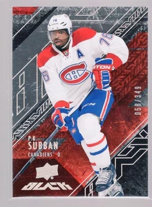 2015/16 Upper Deck Black #16 P.K. SUBBAN [058/349] - Picture 1 of 2