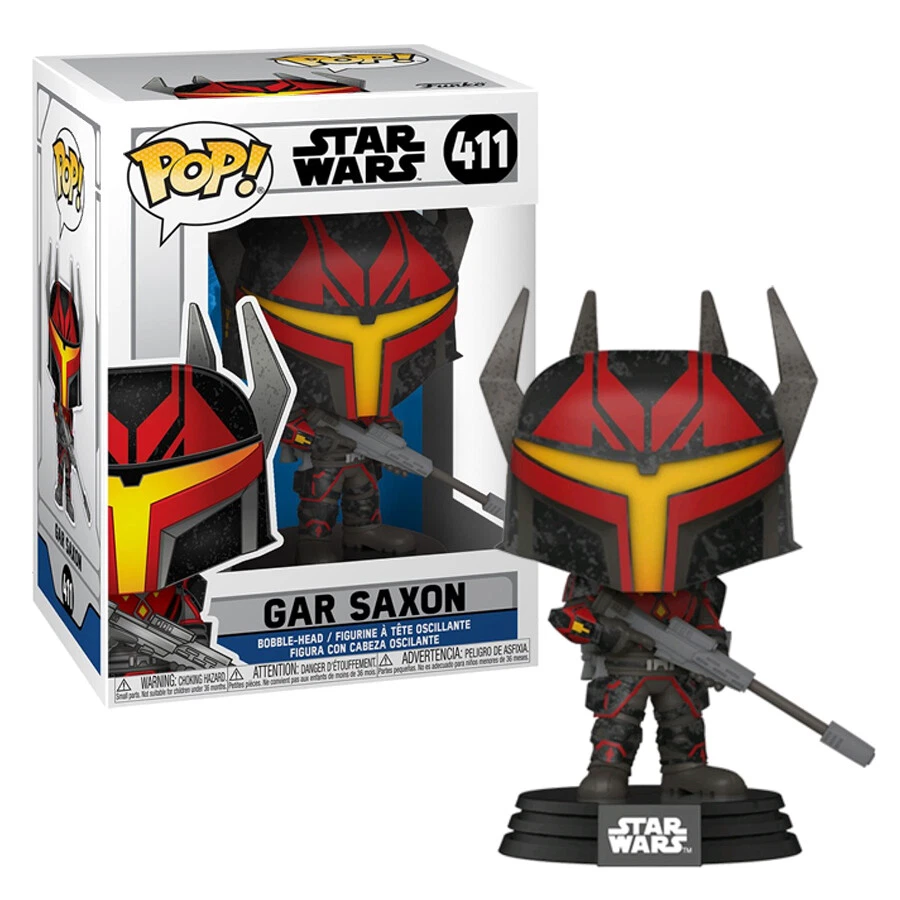 Star Wars: Clone Wars Gar Saxon Pop! Vinyl Figure #411 OEX - Imagem 1 de 1