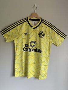 Borussia Dortmund 1988 Home - Retro Replica Remake - UK Large - BNWT
