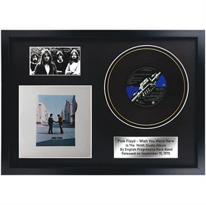 Pink Floyd – Wish You Were Here / LP / Souvenir in black frame / Fan Memorabilia - Picture 1 of 19