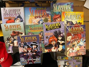 Lote de 13 Slayers Manga Inglés Set de los Lanzamientos de CPM Tamaño Manga/Tokyopop 4-8 - Imagen 1 de 24