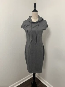Gray Hoodie Dress - Picture 1 of 4