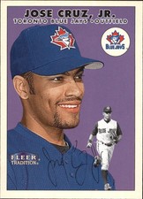 2000 Fleer Tradition Baseball #88 Jose Cruz Jr.