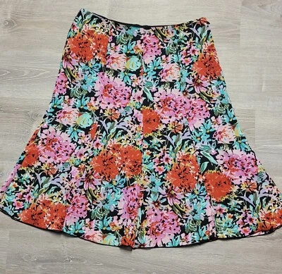 Falda para mujer Judith Hart estampado floral línea A 14P Foto 1 de 4