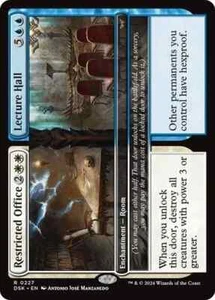 RESTRICTED OFFICE LECTURE HALL X 4 N/M DUSKMOURN: HOUSE OF HORROR MTG - Picture 1 of 1