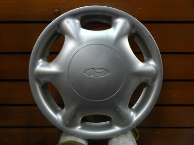 (1) Cubierta de rueda tapacubos Ford Contour 1995-1997 OEM 14" 6 radios p/n 94BB-1130-GE Foto 1 de 4