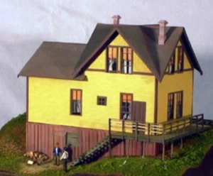 Banta Modelworks 124 HO Scale Vance Junction Section House Craftsman Kit - Picture 1 of 1