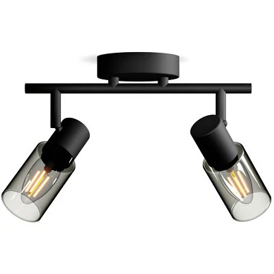 Proyector de techo Philips 8720169299290 Palms E14 negro cabezales ajustables Foto 1 de 2