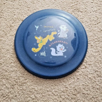 Disney PARQUES Mascota Frisbee Perro Juguete Meeko Pluto Yzma Gato Azul Foto 1 de 2