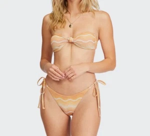 Billabong Wave Hello Tie-Side Maya Bikini Bottoms Size LRG - Picture 1 of 4