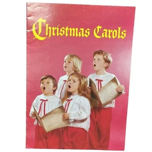 Vintage Christmas Carols Sheet Music Booklet Childrens Choir - Picture 1 of 12