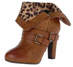 Dolce by Mojo Moxy Women's Dizzy Boot, Camel Brown, Size 6.5M - Picture 1 of 6
