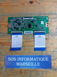 Carte T-Con RSAG7.820.10337/ROH TV HISENSE 65A7100F avec 2 Nappes - Picture 1 of 6