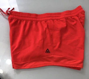 Reebok Mesh Athletic Work Out Running Shorts Women's Size XL - Neon Pink - Picture 1 of 7
