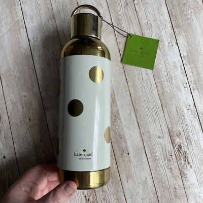 PREOWNED KATE SPADE NEW YORK GOLD DOT TUMBLER 17 OZ.  - Image 1 of 4