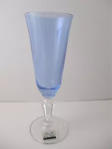 CRISTAL DE FLAUTA AZUL ROGASKA ALFRESCO 7 5/8"" X 2 1/2"" -0209I - Imagen 1 de 1