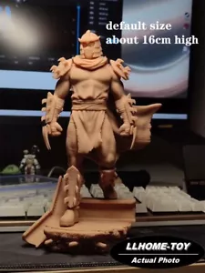 Anime Shredder wear helmet and armour stand Resin 3D Print GK Kit Figure Gift - Picture 1 of 4