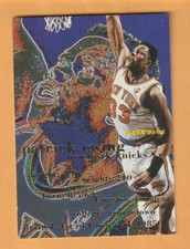 Patrick Ewing New York Knicks 1995-96 Fleer #120 Georgetown Hoyas 10O