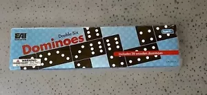NEW 28 Wooden Dominoes Double Six - Picture 1 of 3