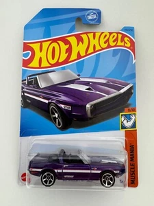 Hot Wheels 2023 HW Muscle Mania 9/10 Purple Metallic '69 Shelby GT-500 - Picture 1 of 7
