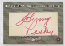2022 Historic Trivia: World Series Signature Edition /6 Johnny Pesky Auto