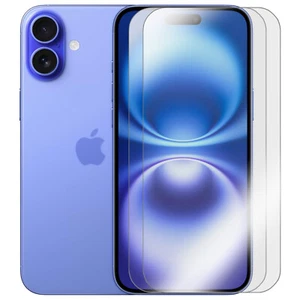2pcs Tempered Glass Screen Protector Guard for Apple iPhone 16 PLUS Front Bulk - Picture 1 of 9