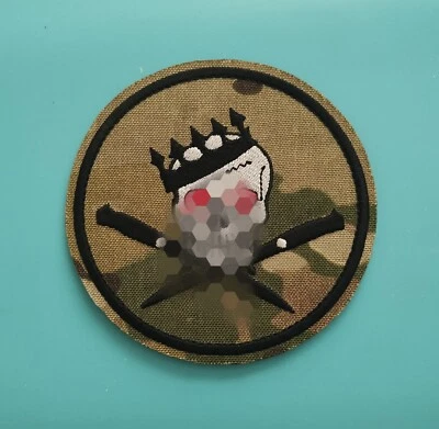 US ARMY Large Sleeve PATCH Camo SPECIAL OPERATIONS SUPPORT HQ SOCOM Skull - Image 1 of 2