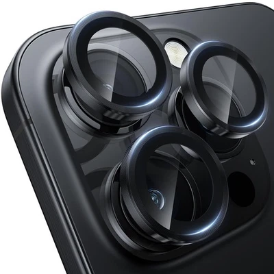 Protector de lente de cámara para iPhone 16 Pro/Pro Max - Película irrompible Ultra HD Foto 1 de 4