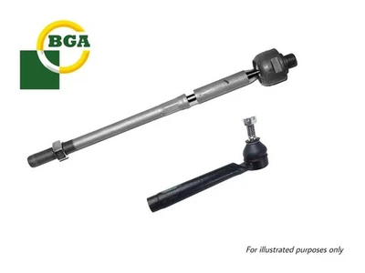 BGA Tie Rod End + Tie Rod Axle Joint Steering Linkage Fits VW Golf New Beetle - Image 1 of 4