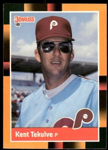 1988 Donruss Baseball's Best #327 Kent Tekulve - Bild 1 von 2