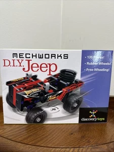 Mechworks D.I.Y. Jeep Model Discovery Toys 135 pièces pour 8 ans et + neuf scellé - Photo 1/20