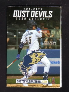 Tri-City Dust Devils 2025 Calendario de Bolsillo Ángeles Afiliado Liga del Noroeste - Imagen 1 de 1