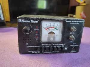 Channel Master Satallite Signal Level Meter- Model 1007IFD- Not Tested - Picture 1 of 8